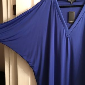 NWT Royal blue V-neck Dress